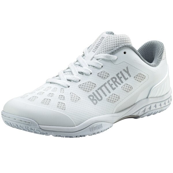 Butterfly Lezoline Levalis Shoes - Platinum White - Angle